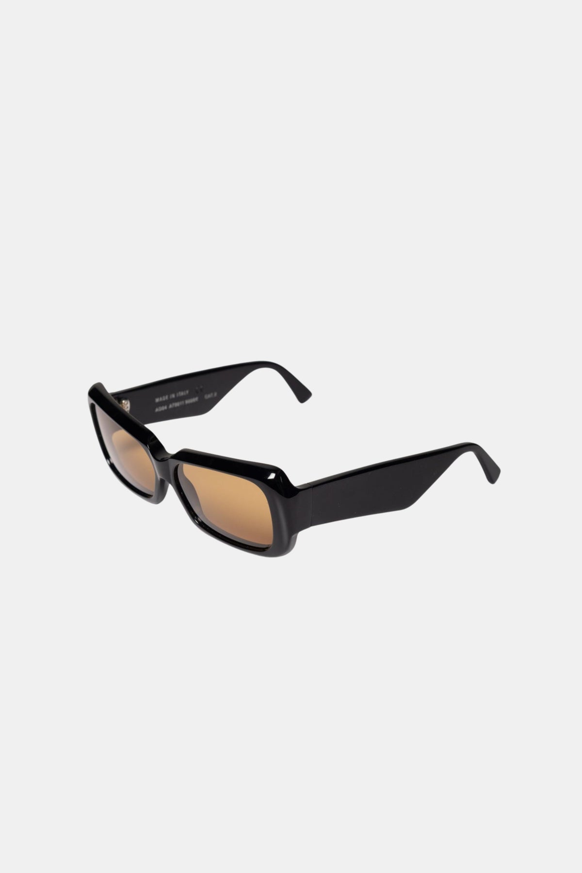 Phoebe Philo Score Rectangular Sunglasses Black