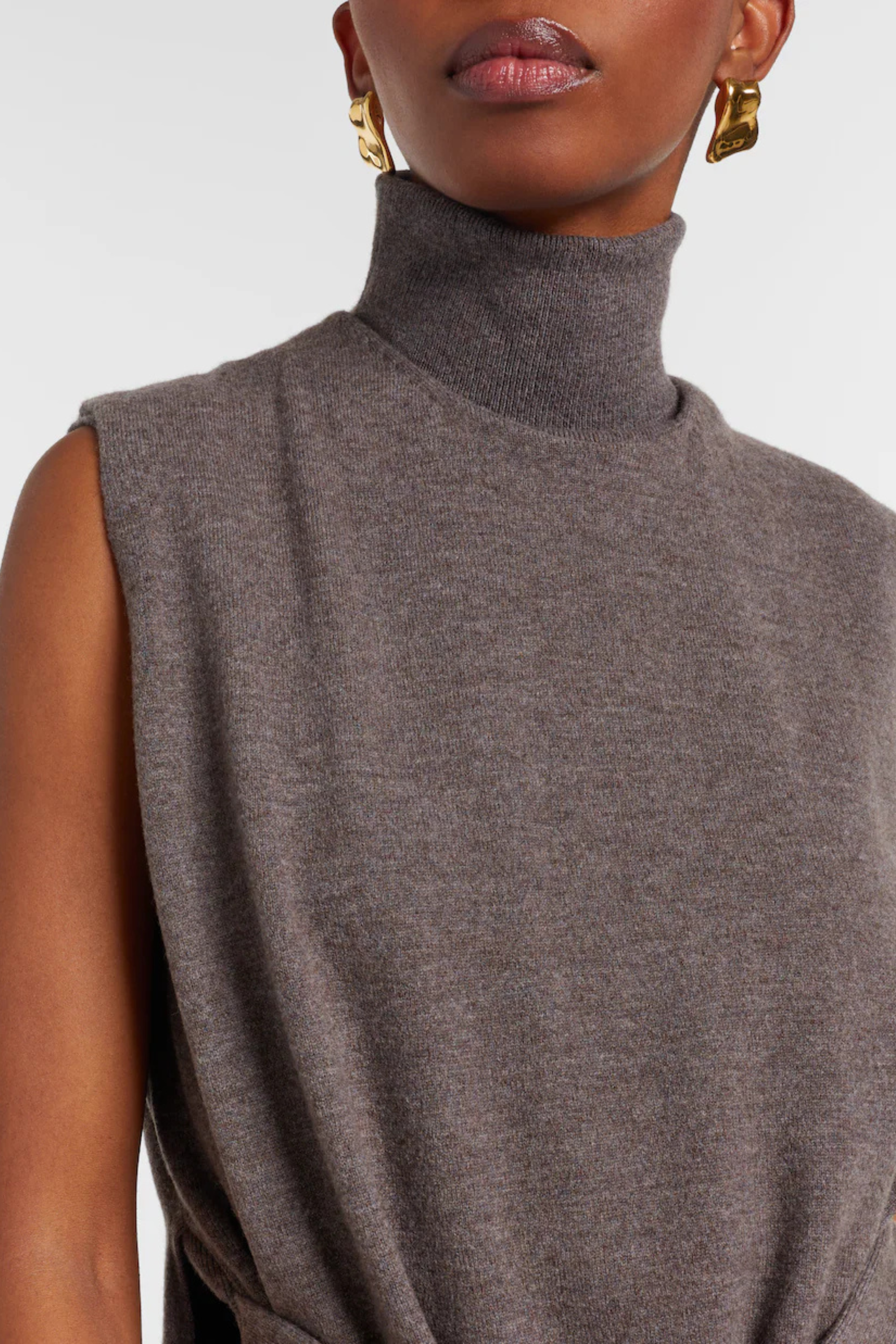Double-layered knit top - Bessette