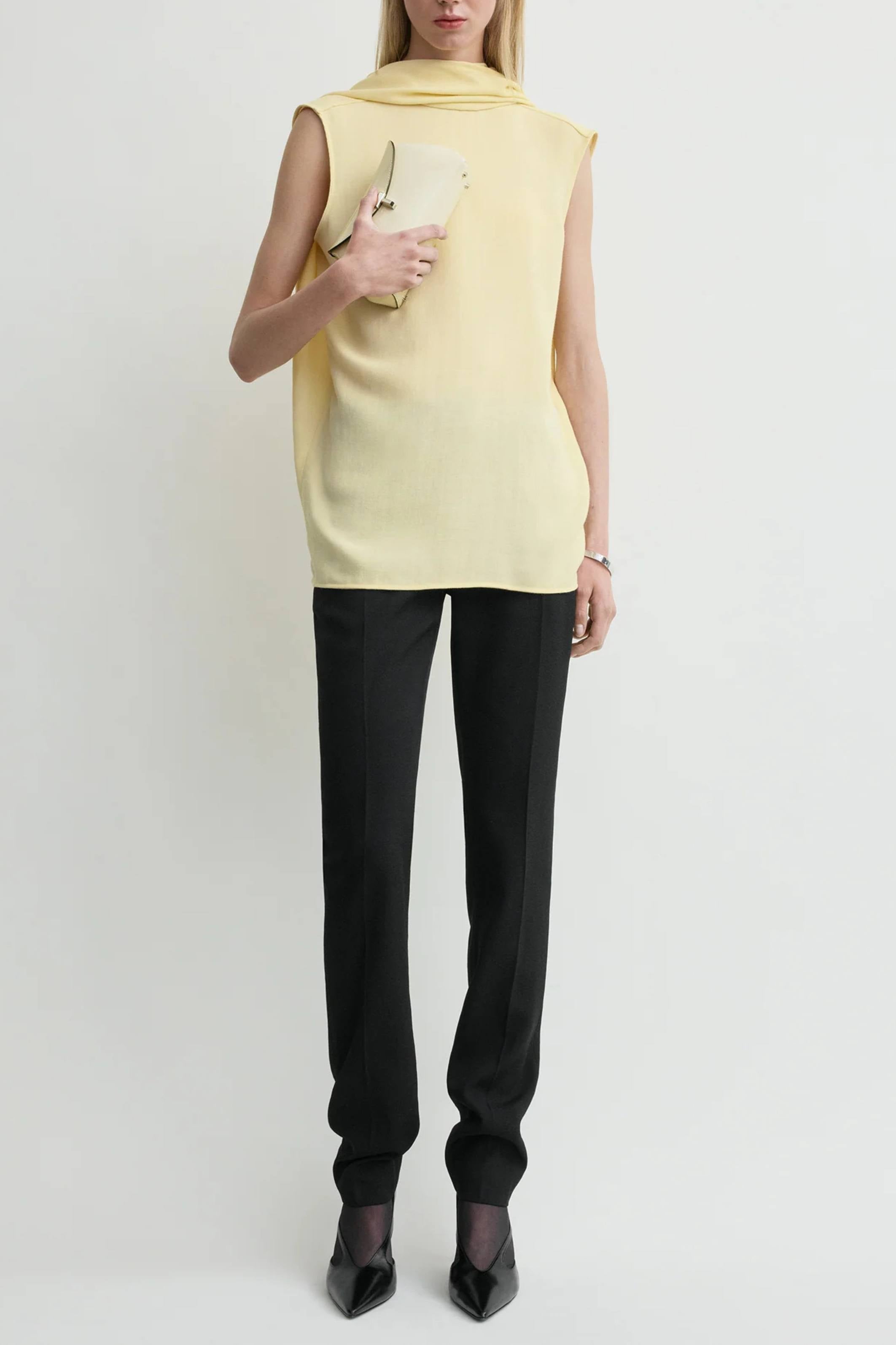 Cocoon cape blouse