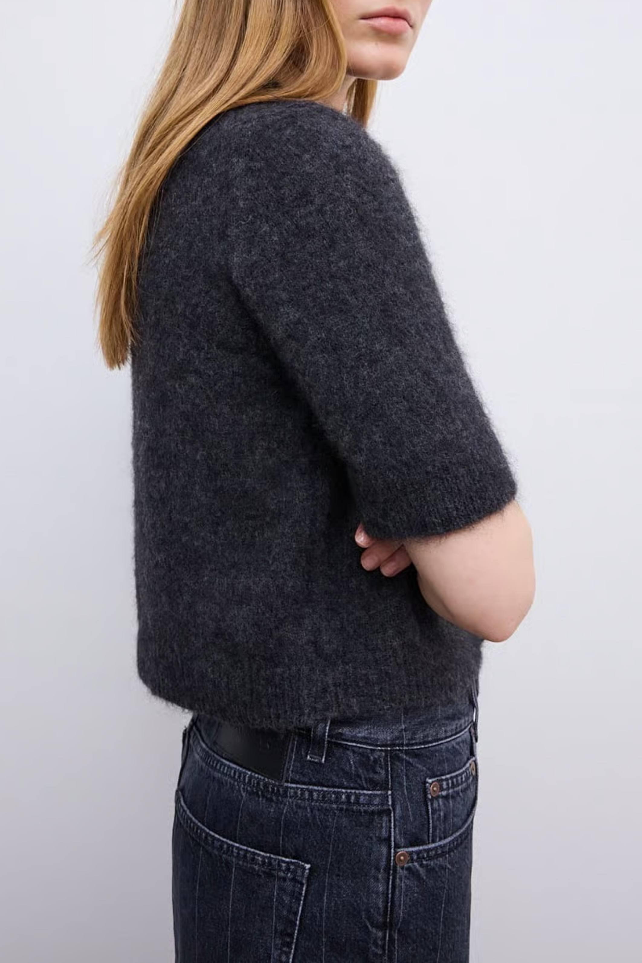 Brushed Cardigan top - Bessette