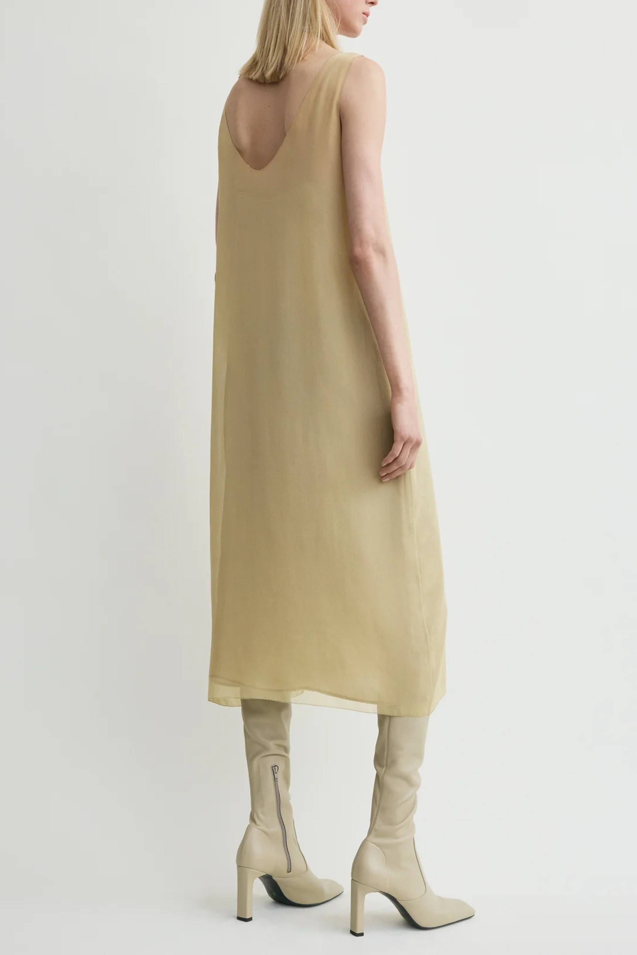Chiffon slip dress
