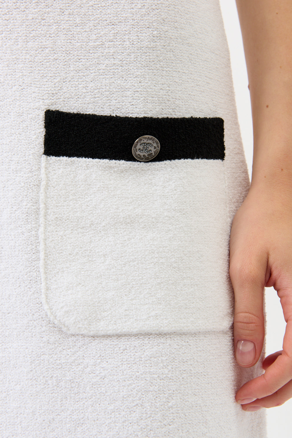 Chanel Two Tone Mini Dress