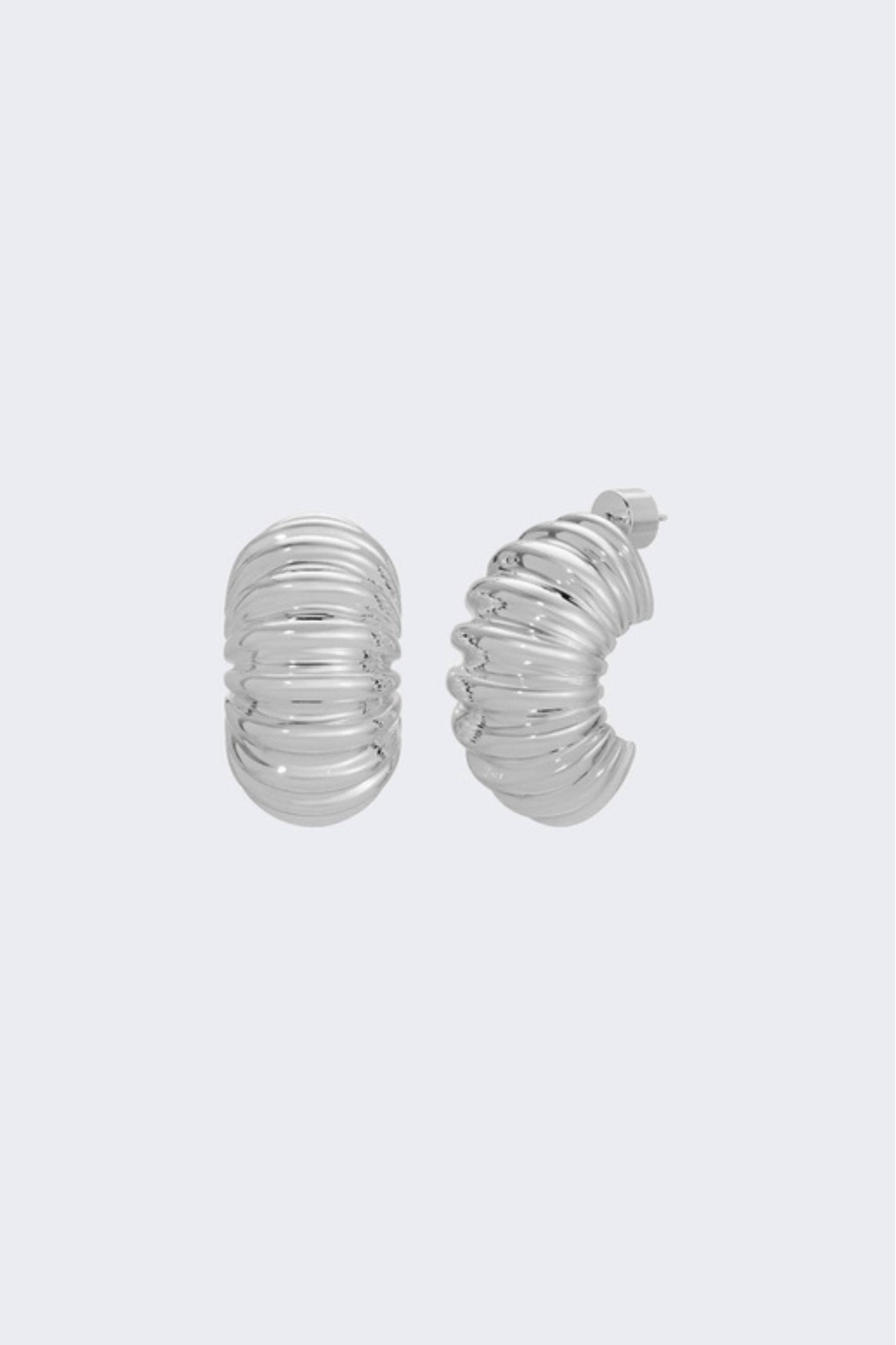 Heaven Mayhem Husk Silver Earring - Bessette