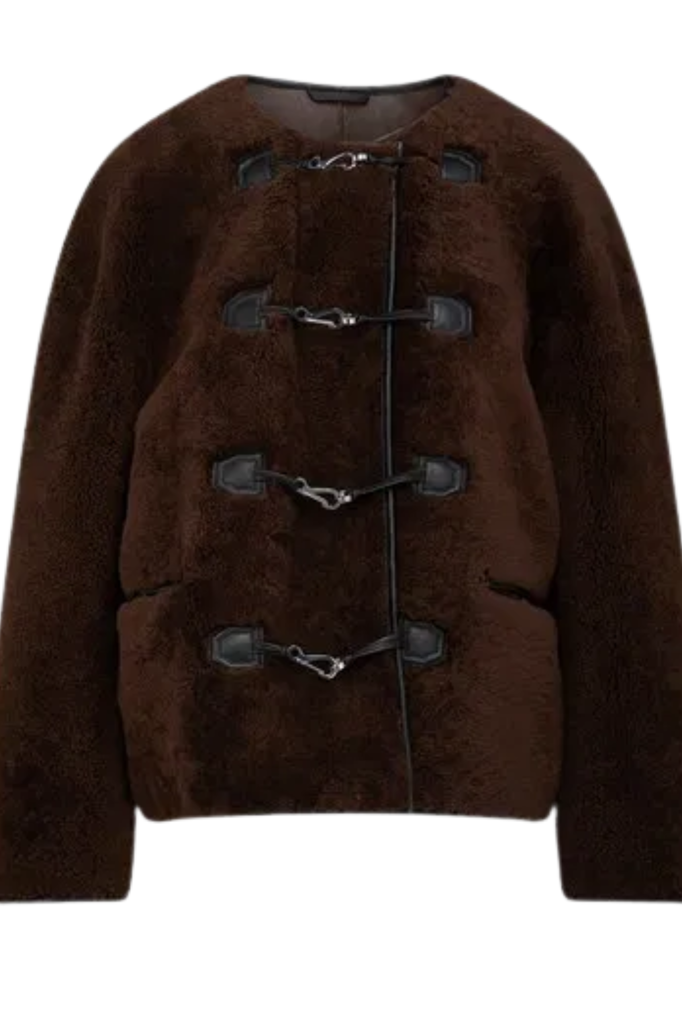 Toteme Teddy Shearing Clasp Jacket - Bessette