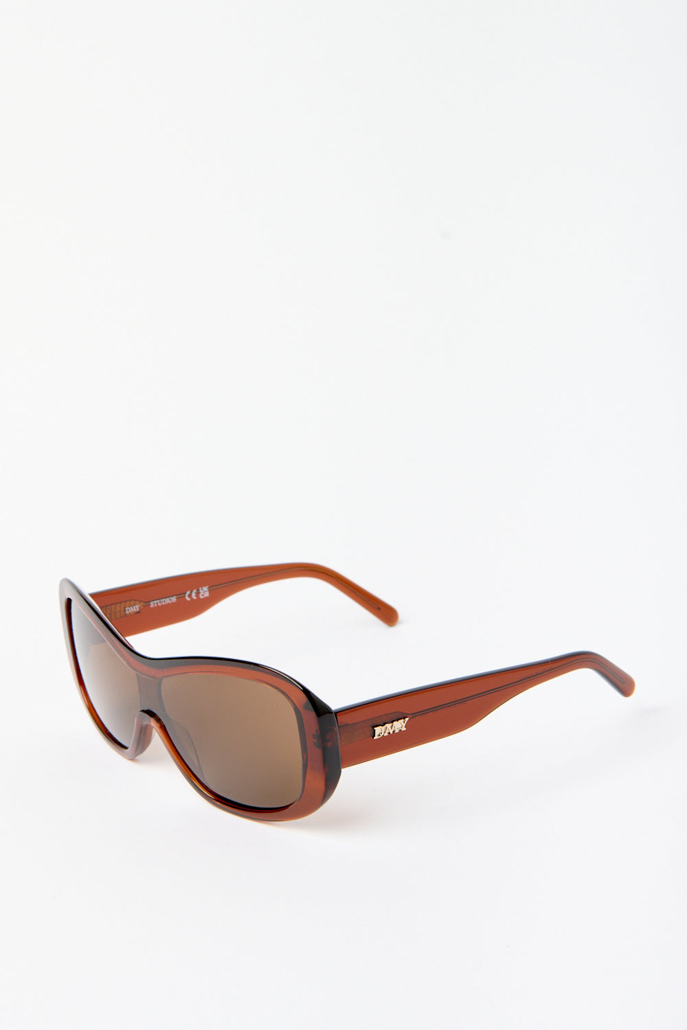The Nina Sunglasses Transparent Rust