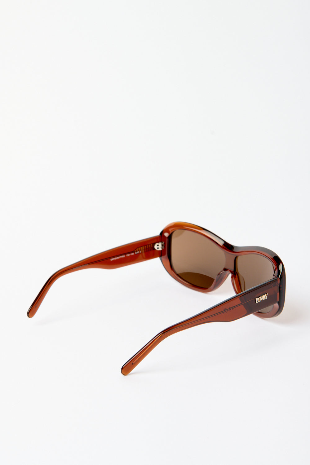 The Nina Sunglasses Transparent Rust