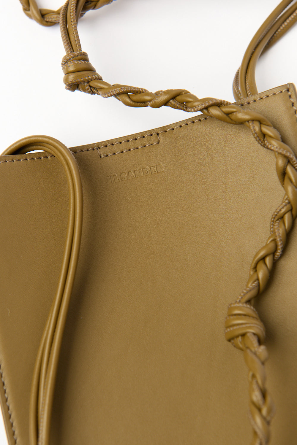 Jil Sander Small Olive Tangle Bag - Bessette