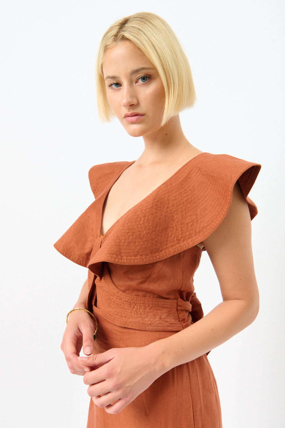 Johanna Ortiz Kilimanjaro Midi Dress - Bessette