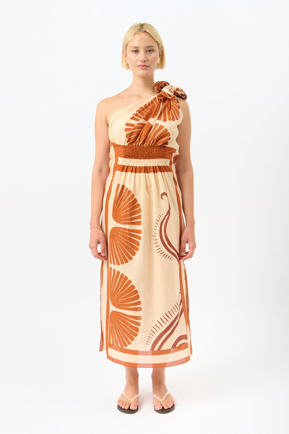 Johanna Ortiz Natural Ecosystem Ankle Dress
