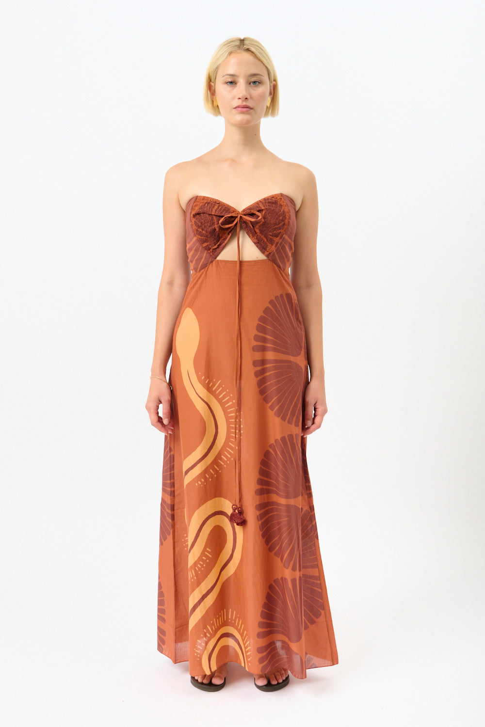 Johanna Ortiz Mother of All Waters Maxi Dress - Bessette