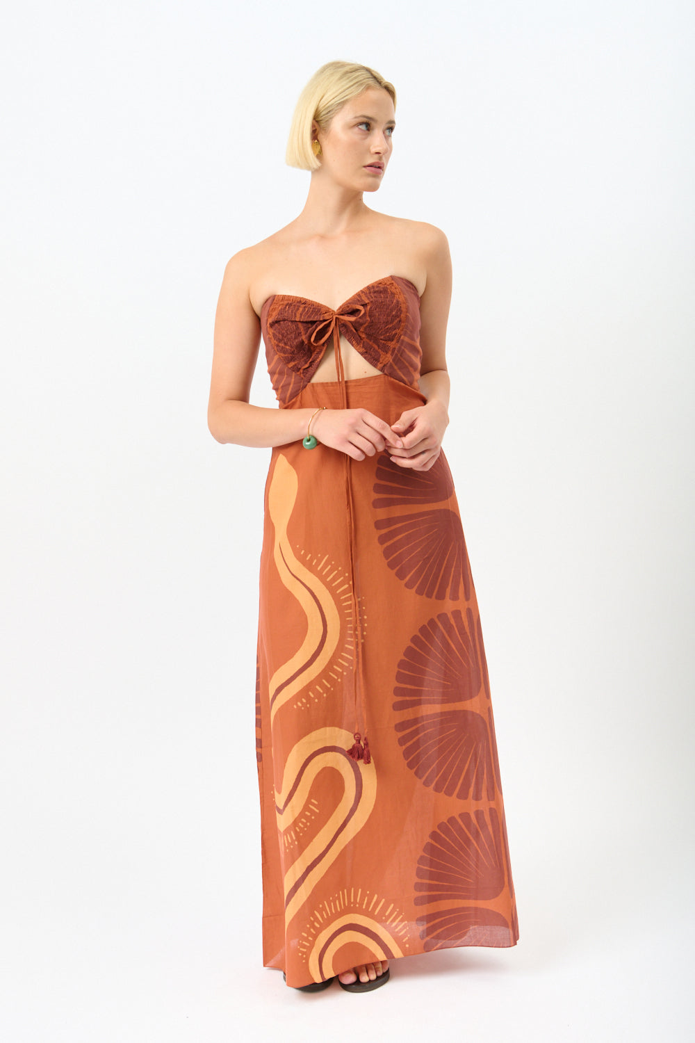 Johanna Ortiz Mother of All Waters Maxi Dress - Bessette
