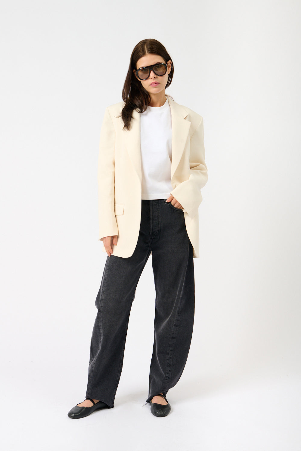 Róhe High Vent Tailored Jacket - Bessette
