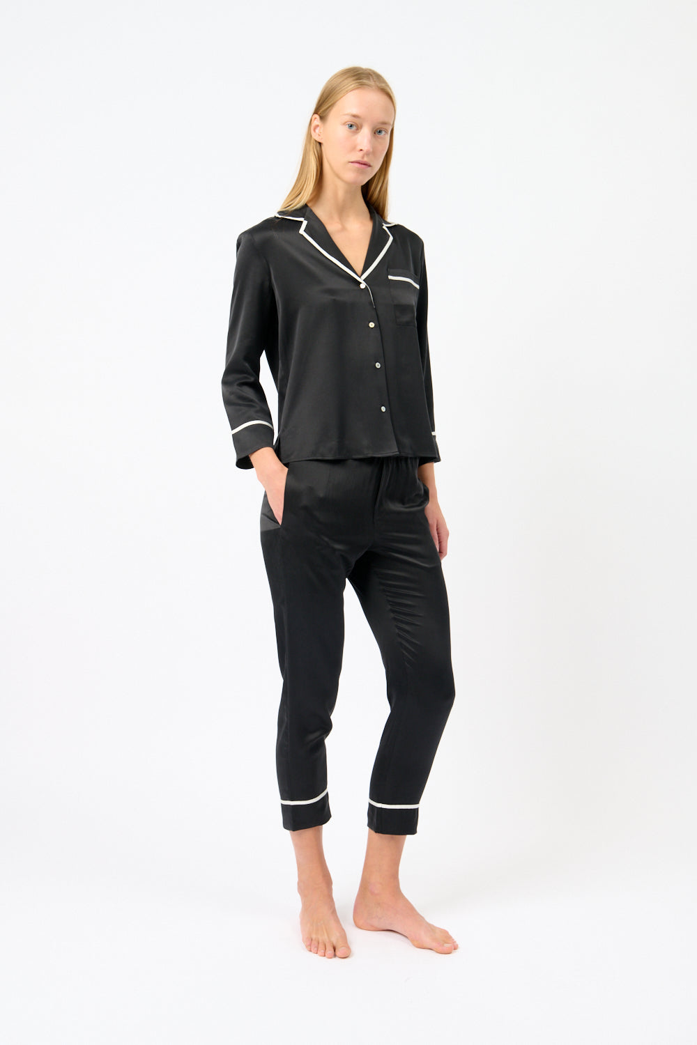 Sidney cropped pull on trouser - Bessette