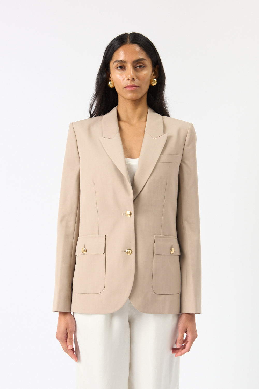Anine Bing Blazer Quinn Dove