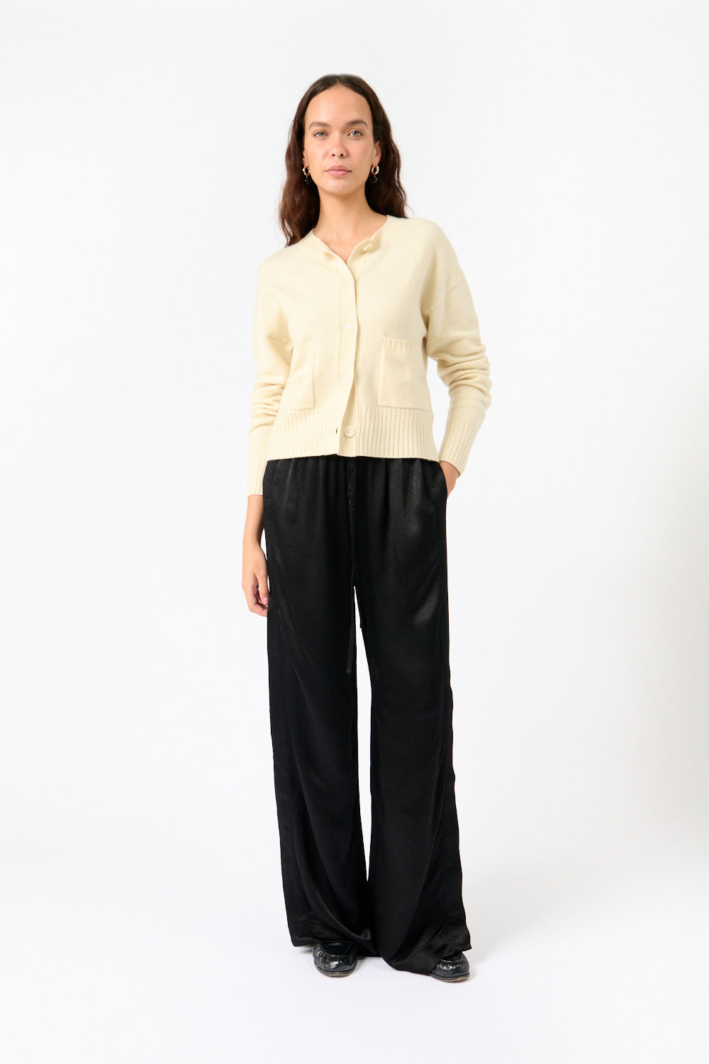 The White Classic Cardigan