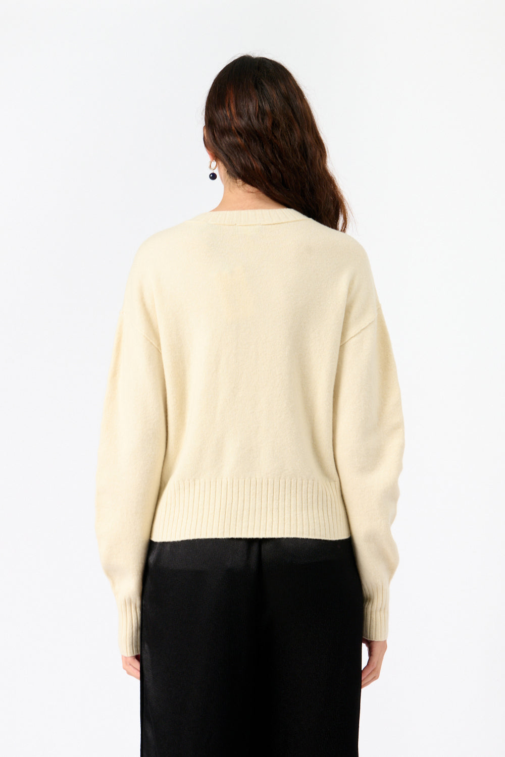 The White Classic Cardigan