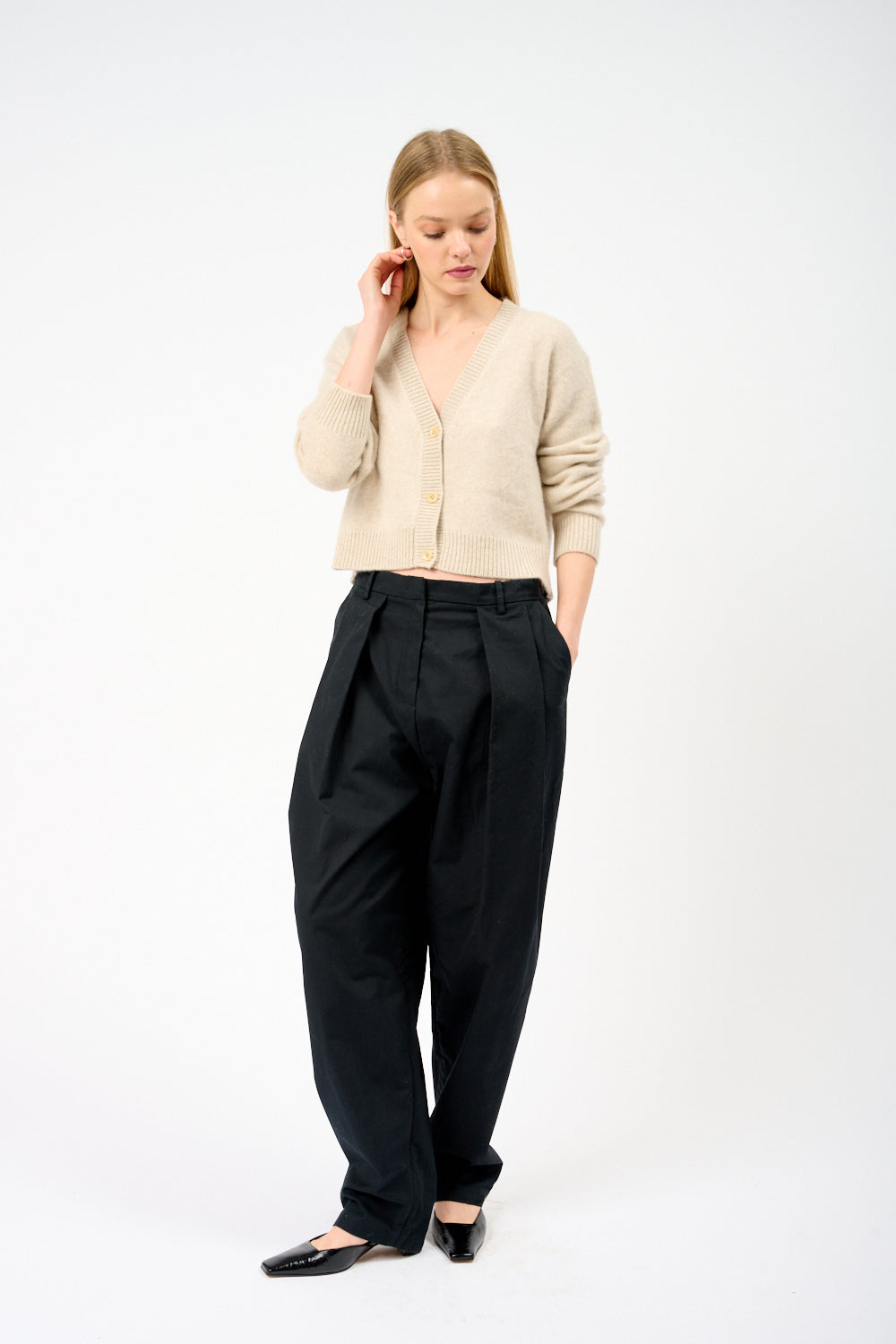 The Elder Statesman Cardigan Boxy pour femme