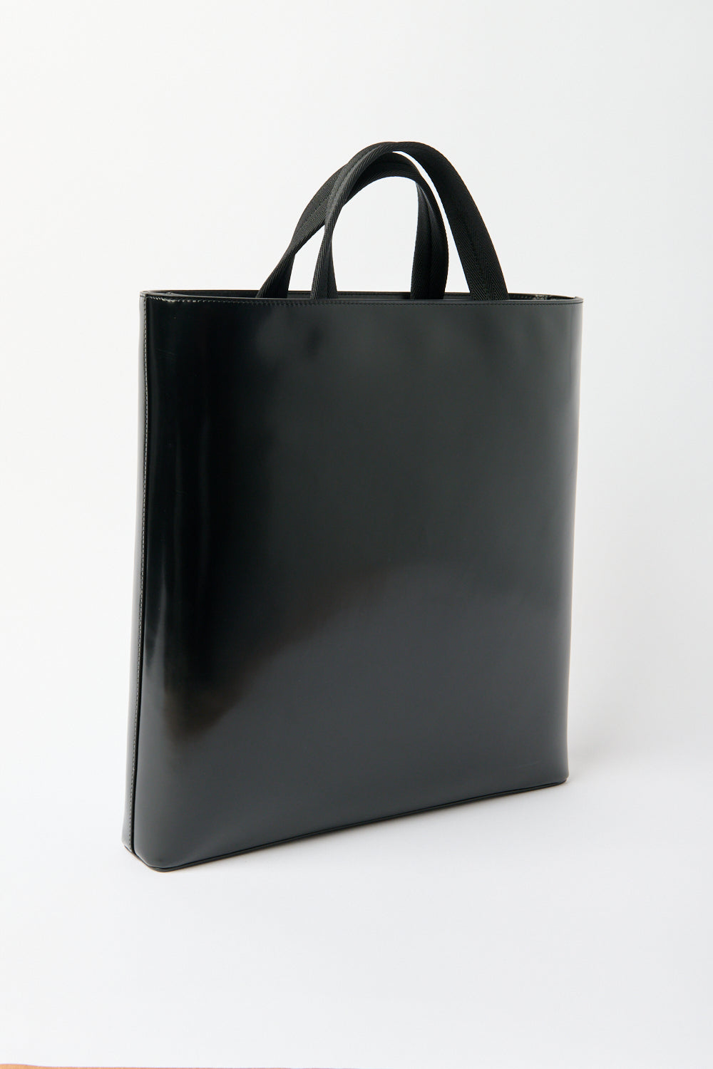 Patent Leather Shopping Bag