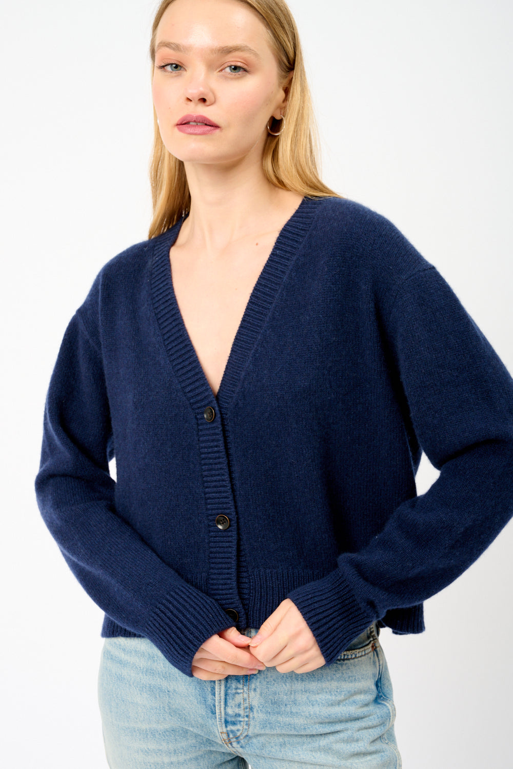 Dam Boxy Cardigan Marin