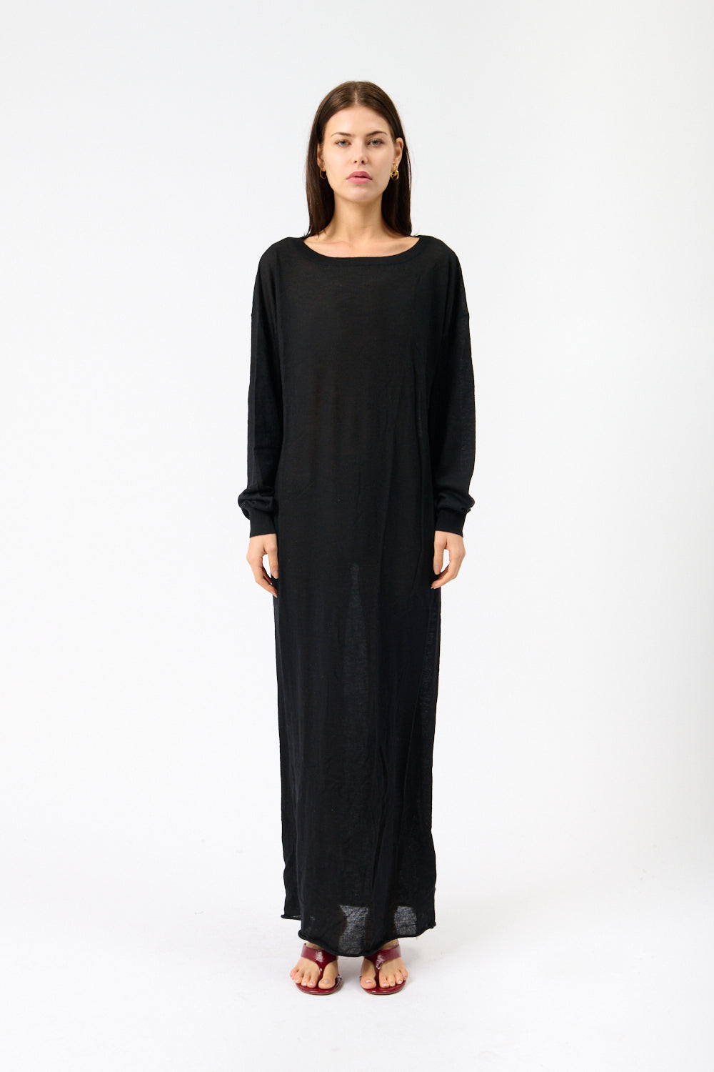 精緻羊絨連衣裙