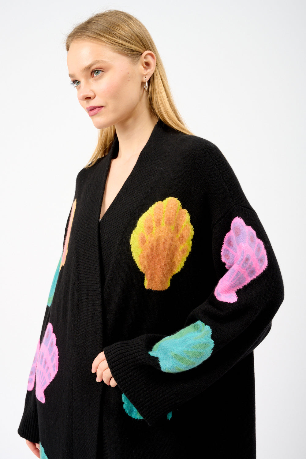 Watercolour Slouchy Cardigan