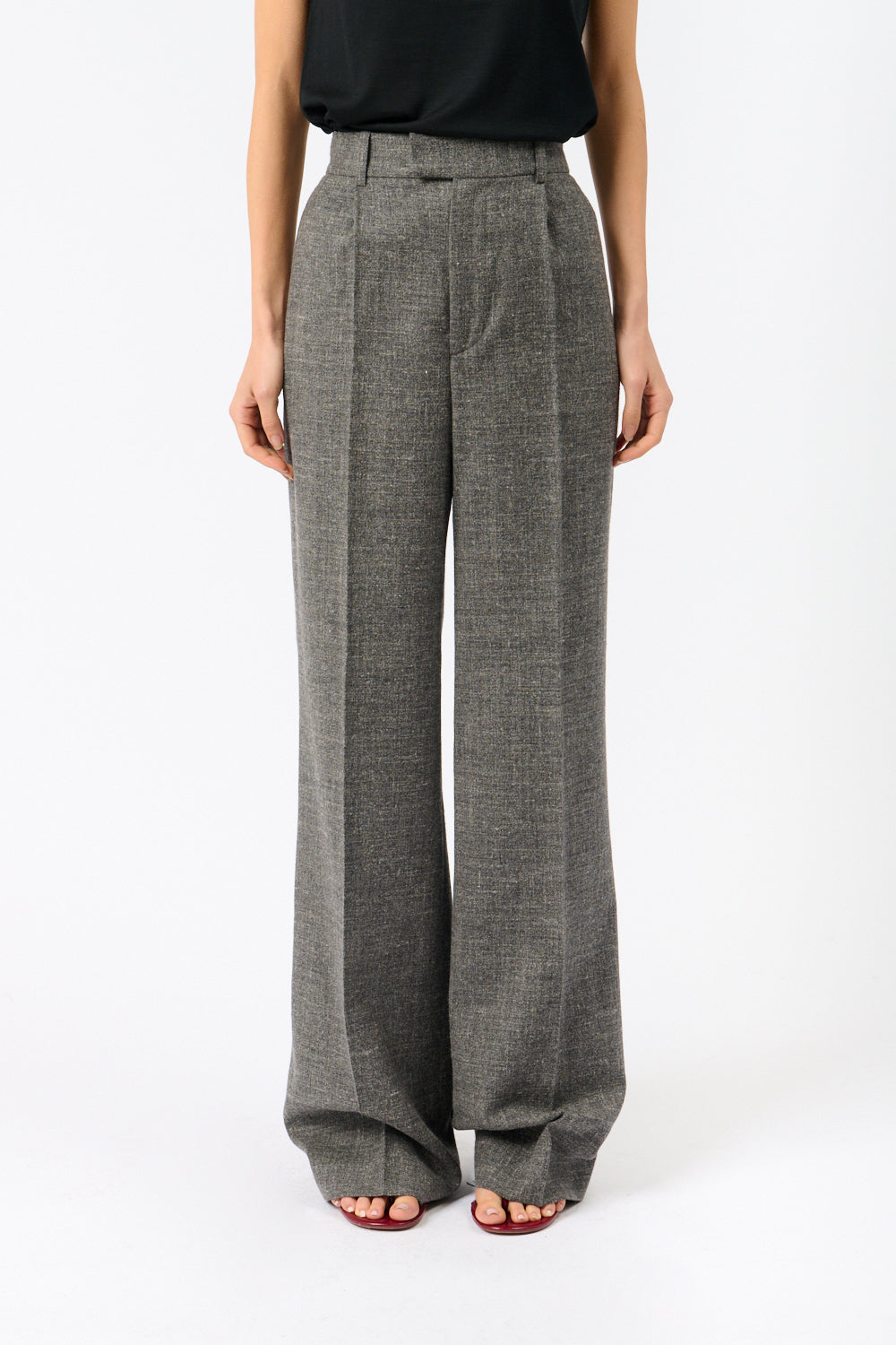 Róhe Relaxed Single Pleated Trousers - Bessette