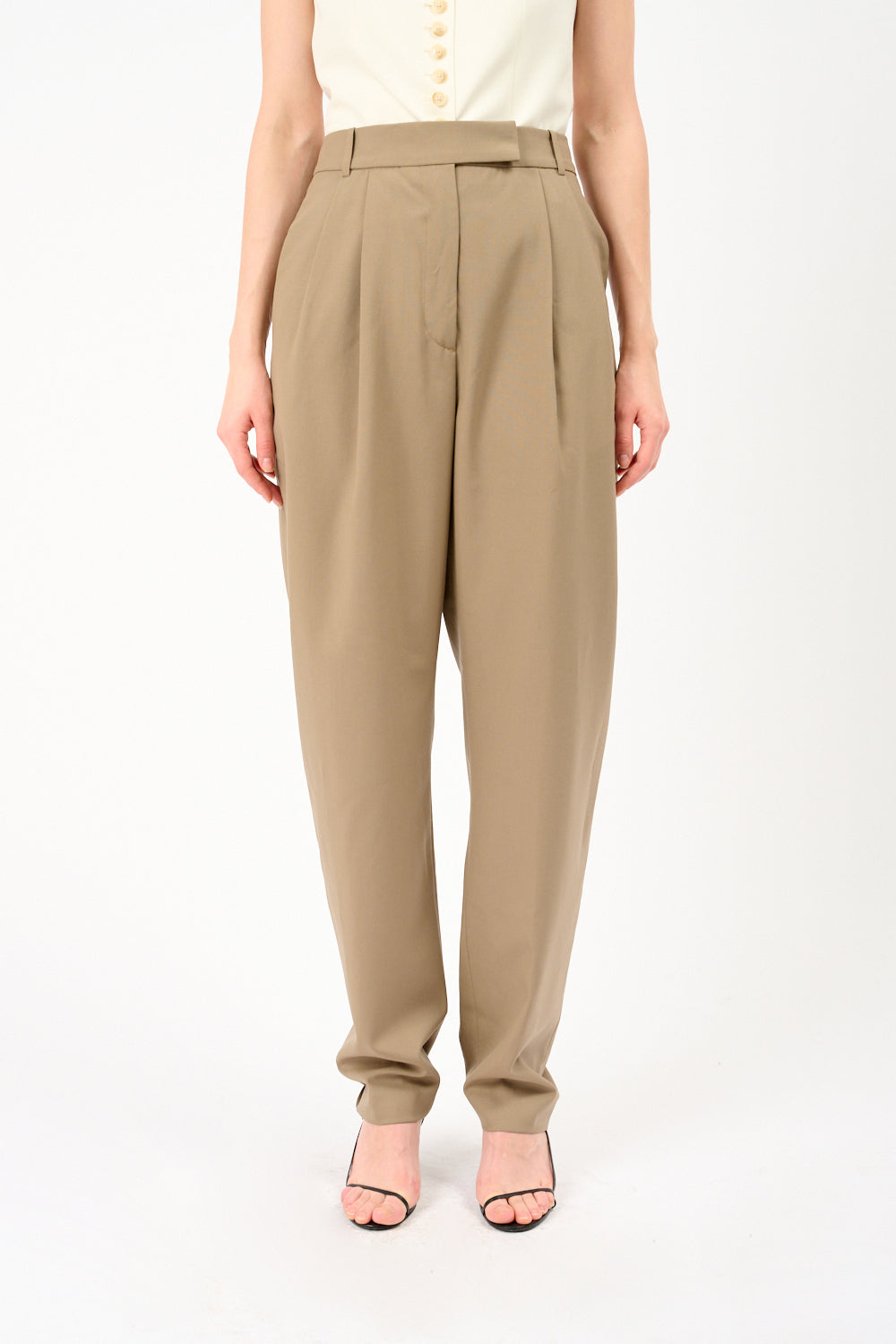 Róhe Round Leg Tailored Trousers