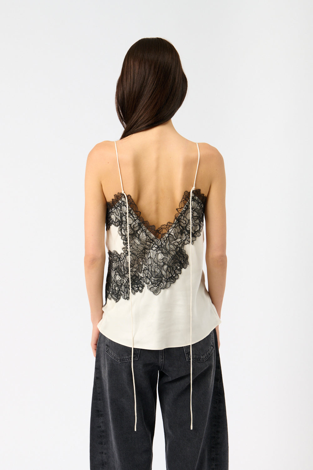 Róhe Silk Lace Camisole - Bessette