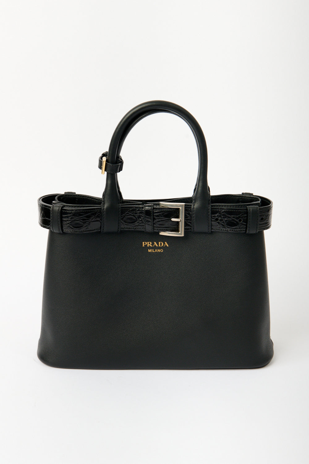 Prada Croc Belt Bag - Bessette