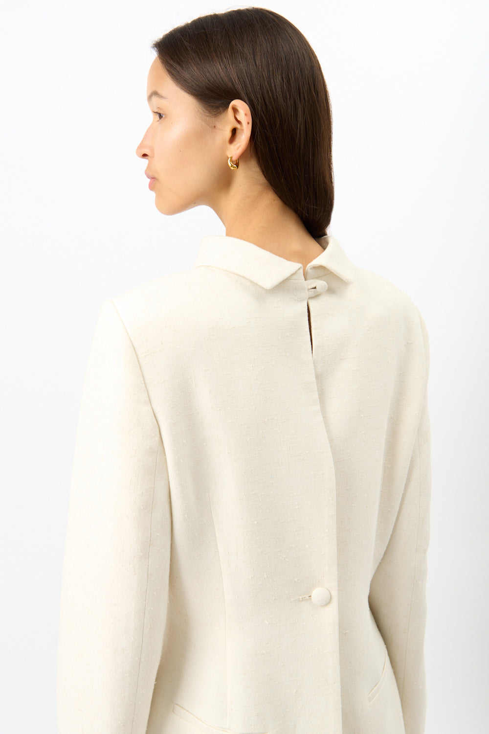 Róhe Reversed Blazer Top