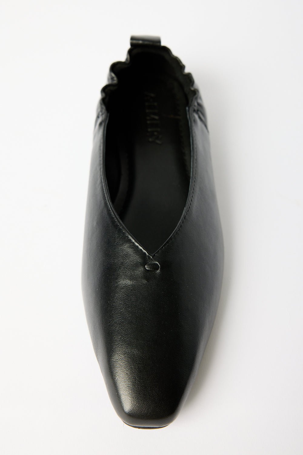A.Emery Brie Leather Ballerina Flats - Bessette