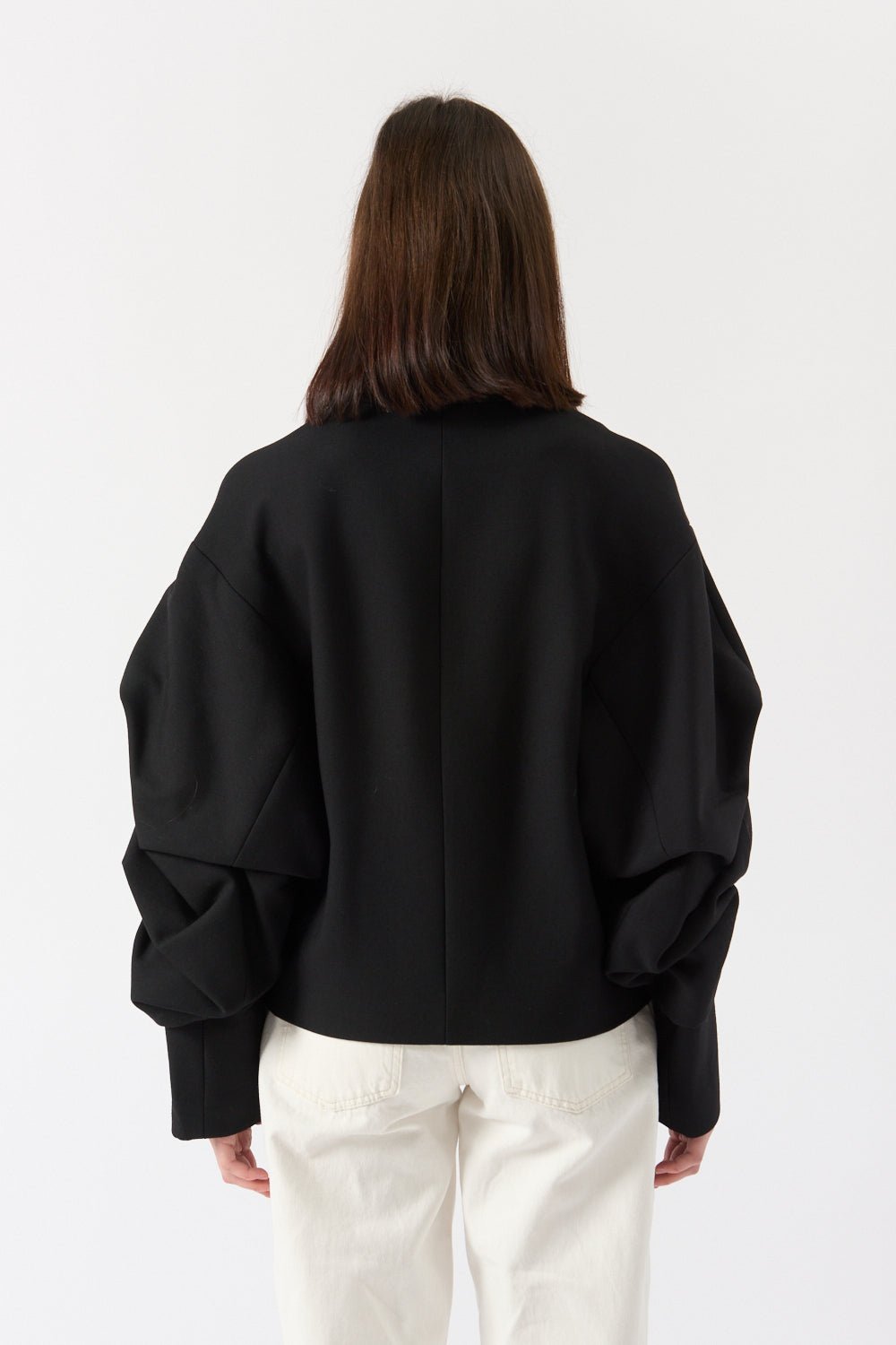 Bite Studios Crinkled Sleeve Jacket - Bessette