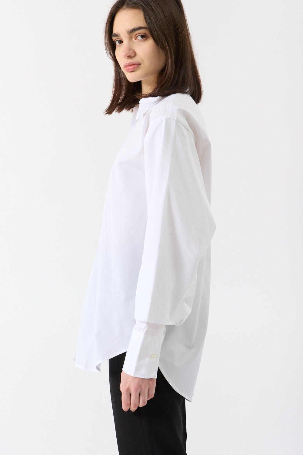 Bite Studios Crinkled White Shirt - Bessette