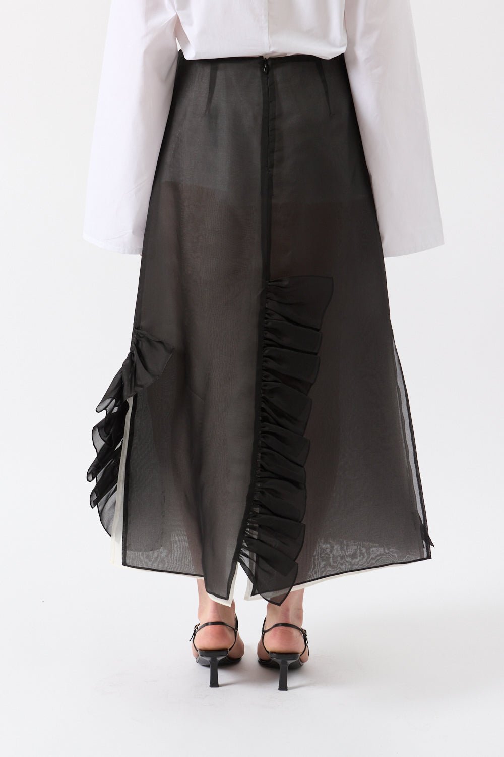 Bite Studios Radieux Split Frill Skirt - Bessette