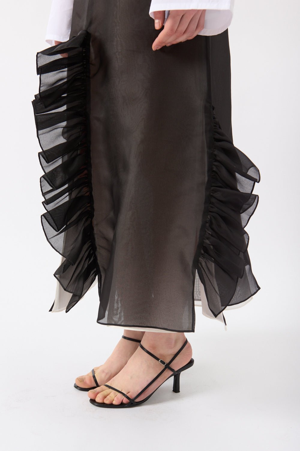 Bite Studios Radieux Split Frill Skirt - Bessette
