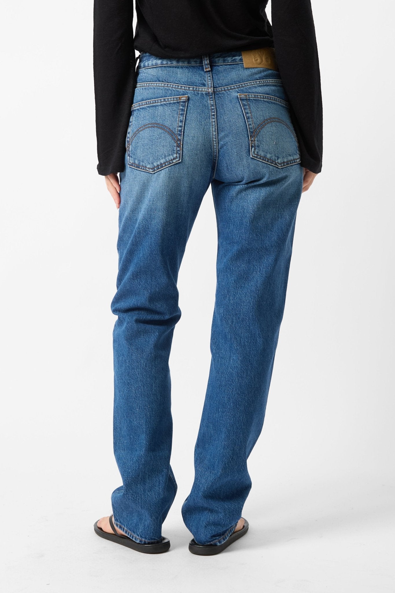 Blazé Milano Nariida Paso Denim Straight Jeans - Bessette