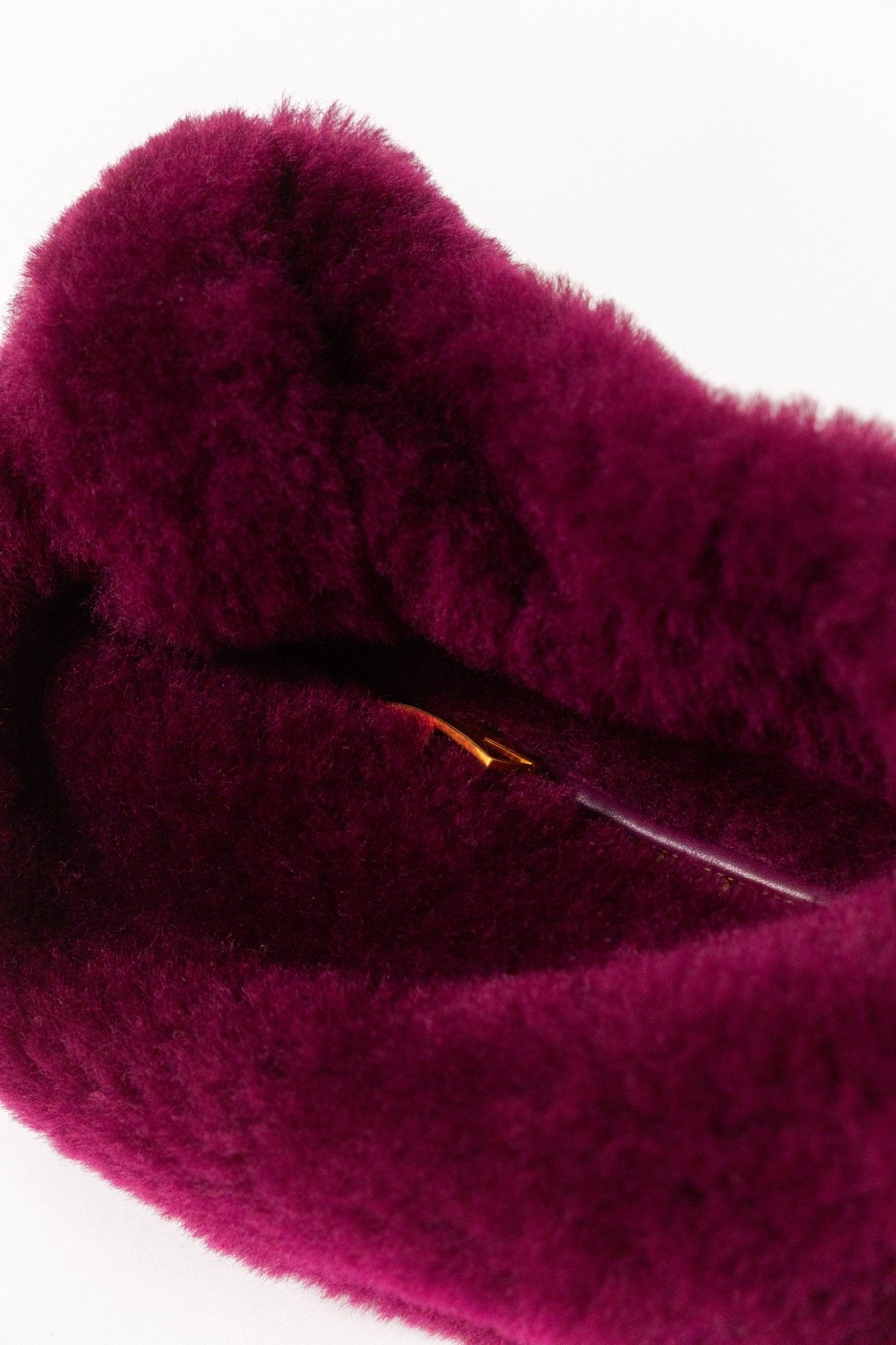 Bottega Veneta Fuzzy Purple Mini Jodie - Bessette