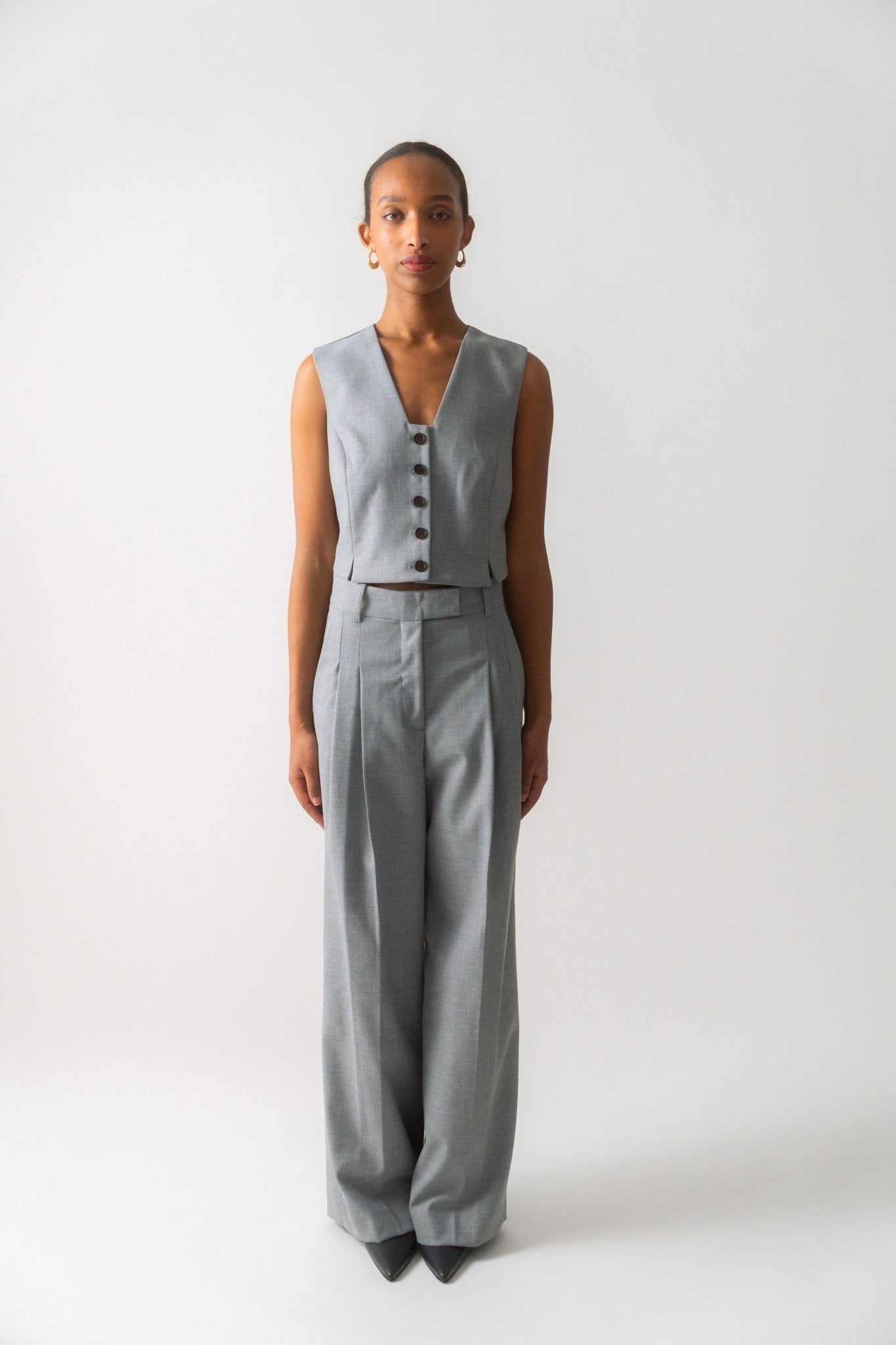 By Malene Birger Bettas Wool Waistcoat - Bessette