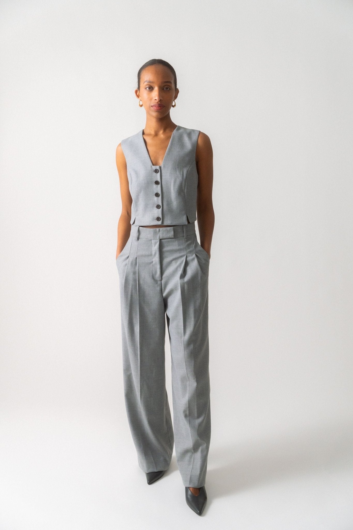By Malene Birger Bettas Wool Waistcoat - Bessette