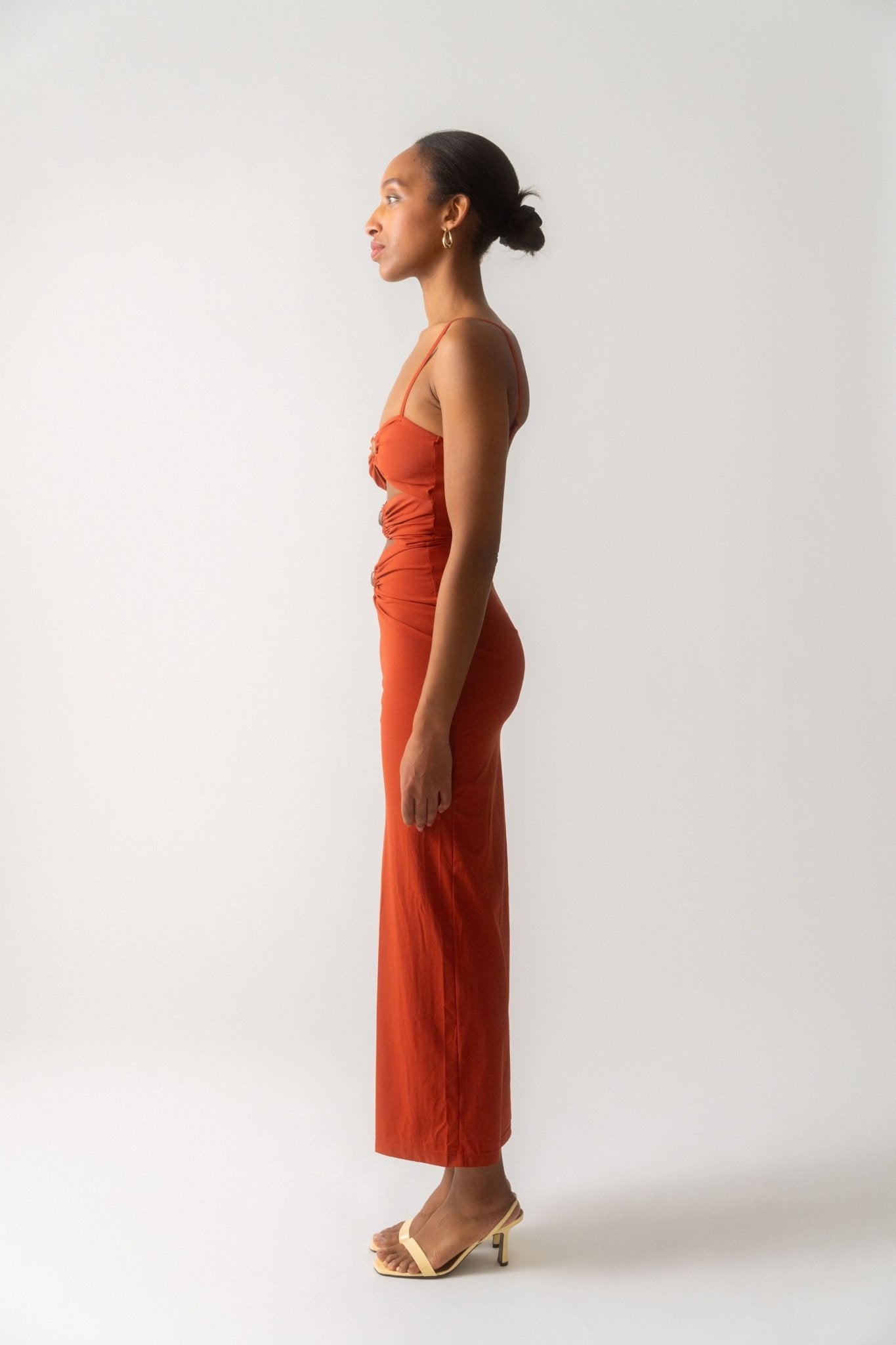 Christopher Esber Crystal Orbit Column Dress - Bessette