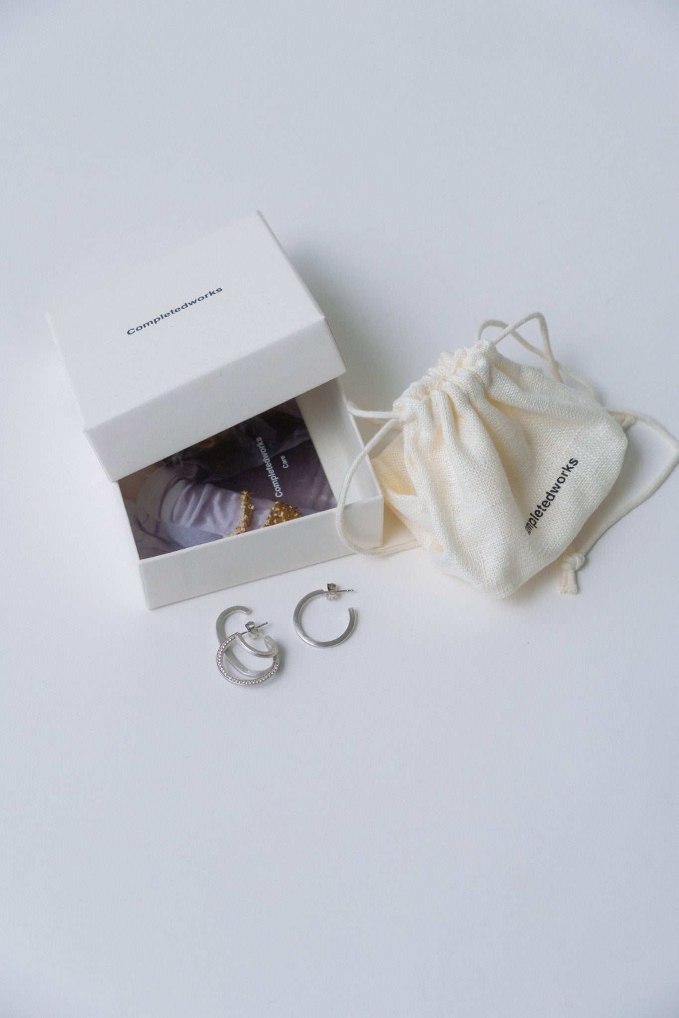 Completedworks Marsh Earrings In Silver - Bessette