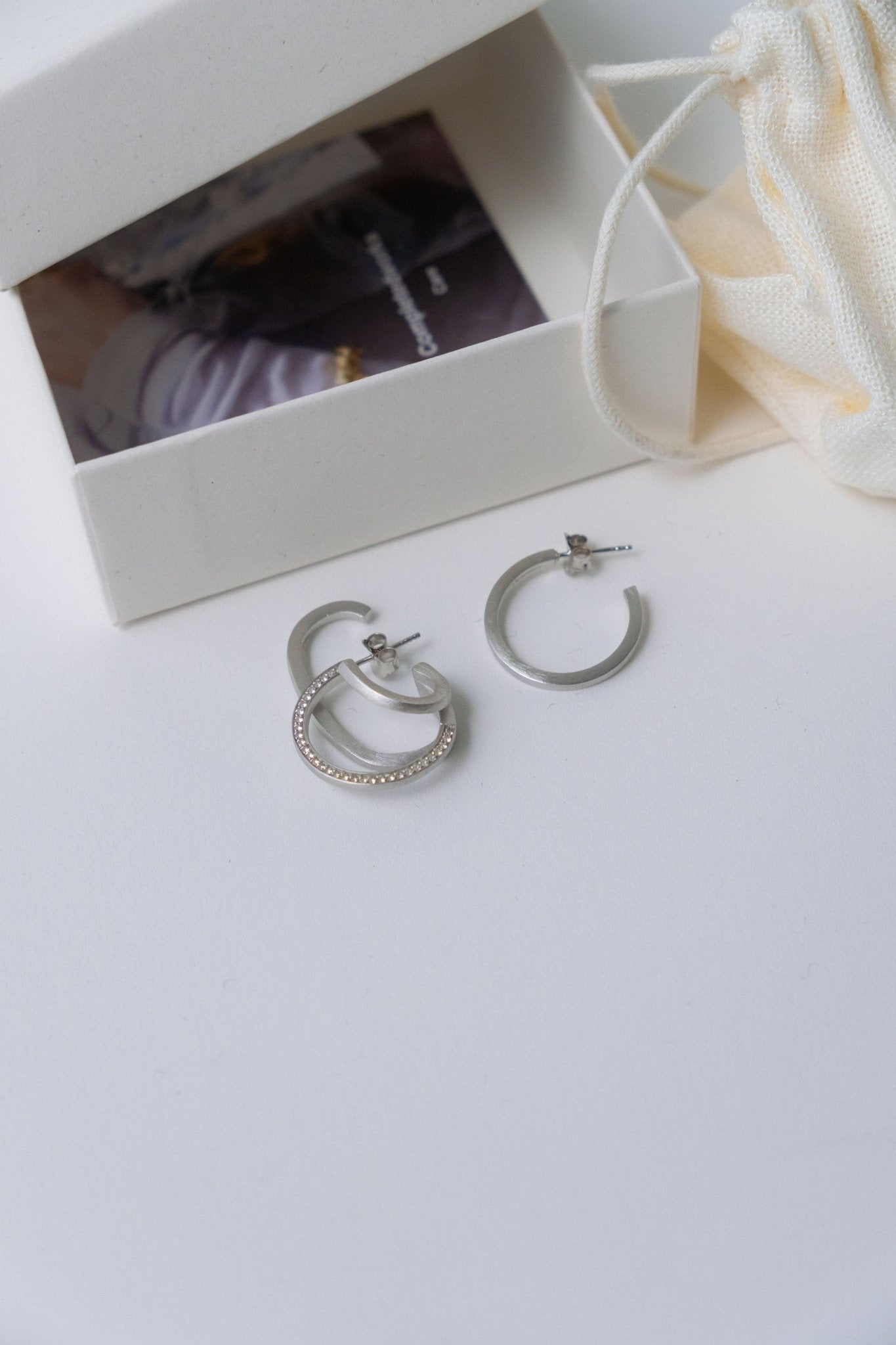Completedworks Marsh Earrings In Silver - Bessette