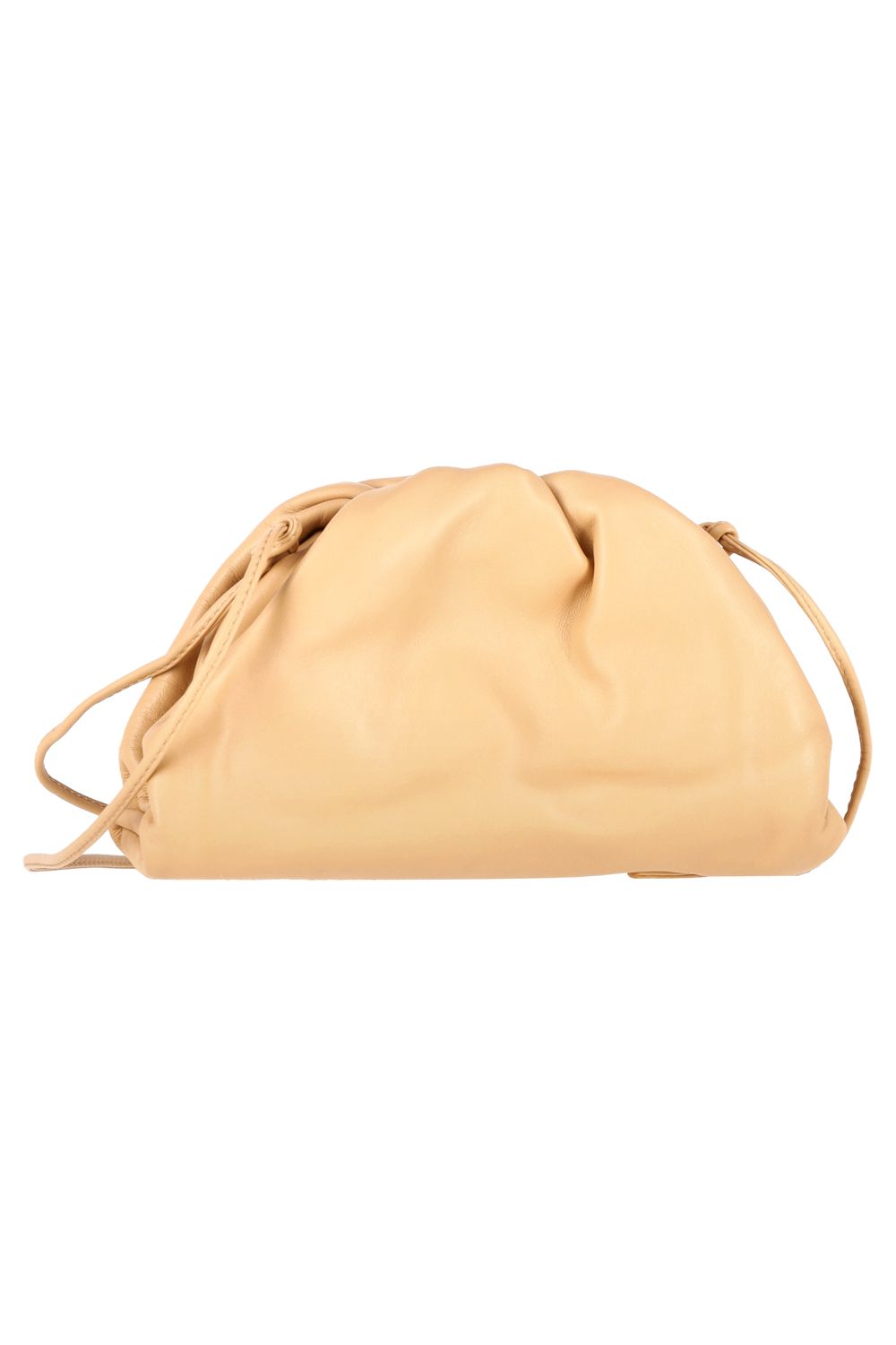 Bottega Veneta Mini Pouch 20 Sling Bag in Yellow Calfskin Leather