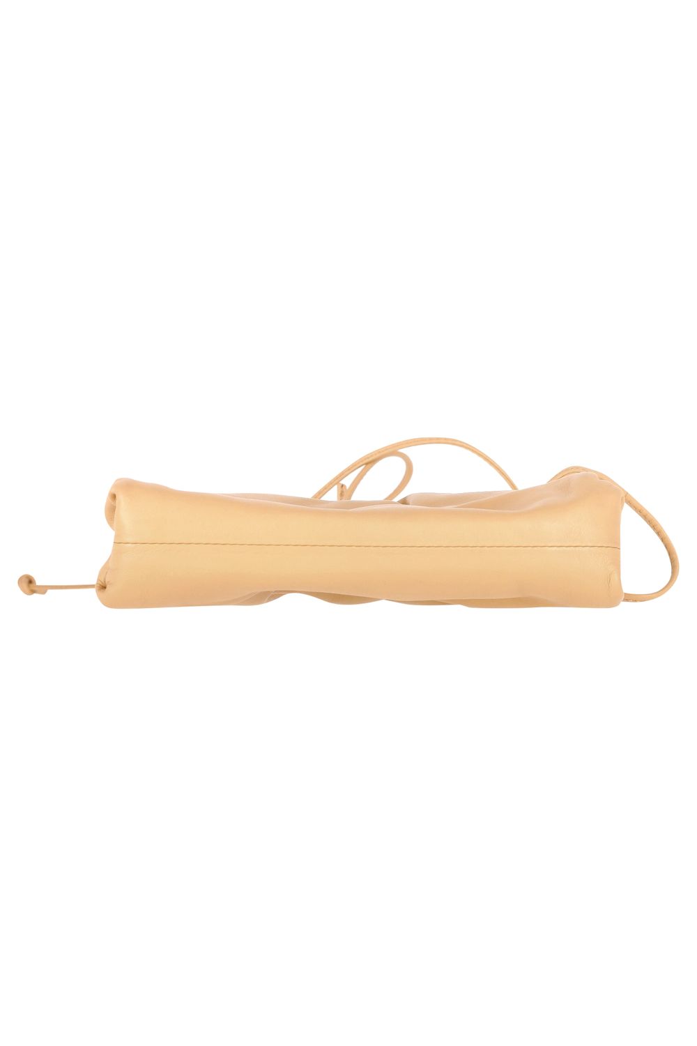 Bottega Veneta Mini Pouch 20 Sling Bag in Yellow Calfskin Leather
