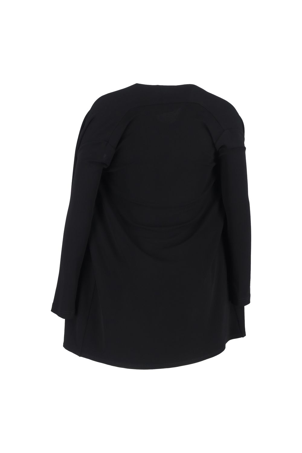The Row Open-Front Cardigan in Black Wool
