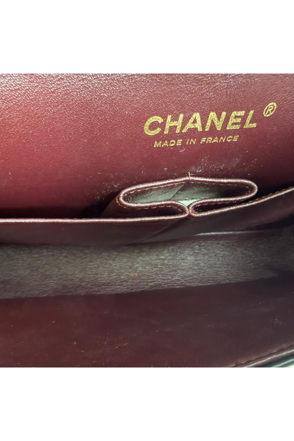 Chanel Medium Classic Double-Flap Shoulder Bag in Black Lamb Leather
