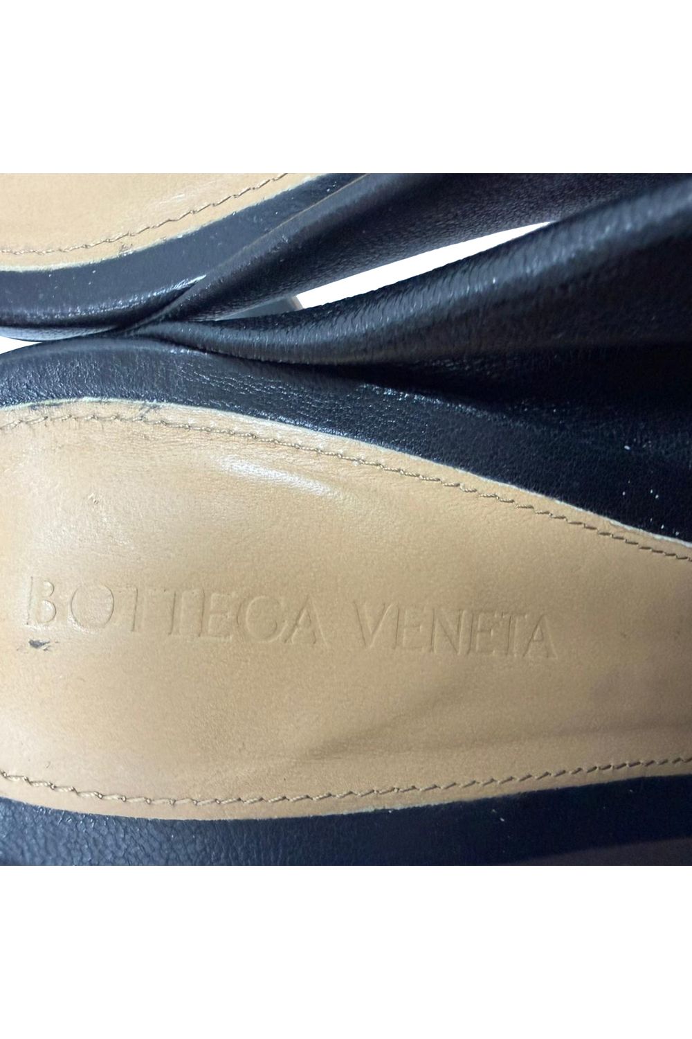 Bottega Veneta Bold Platform Mules in Black Leather