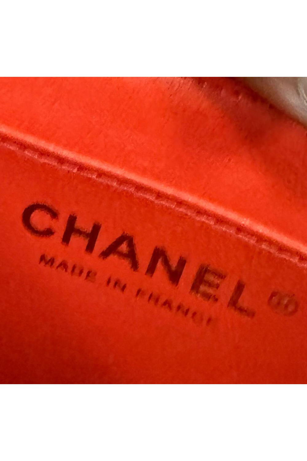 Chanel Mini Classic Single Flap Crossbody Bag in Red Lambskin Leather