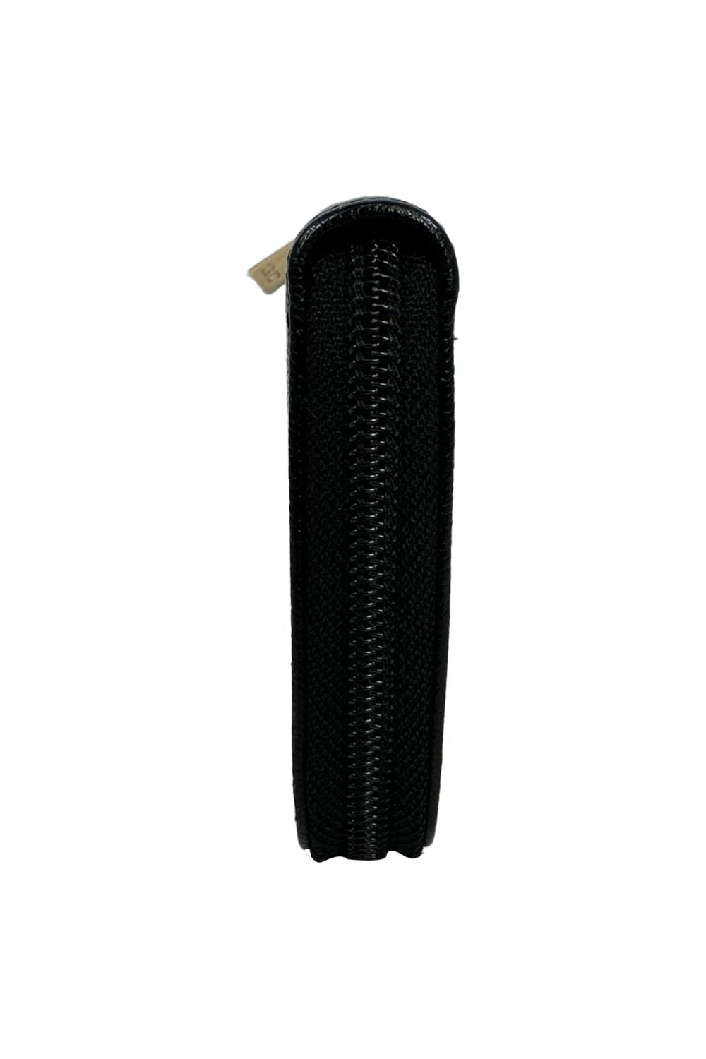 Chanel Timeless CC Zipped Long Wallet in Black Caviar Leather