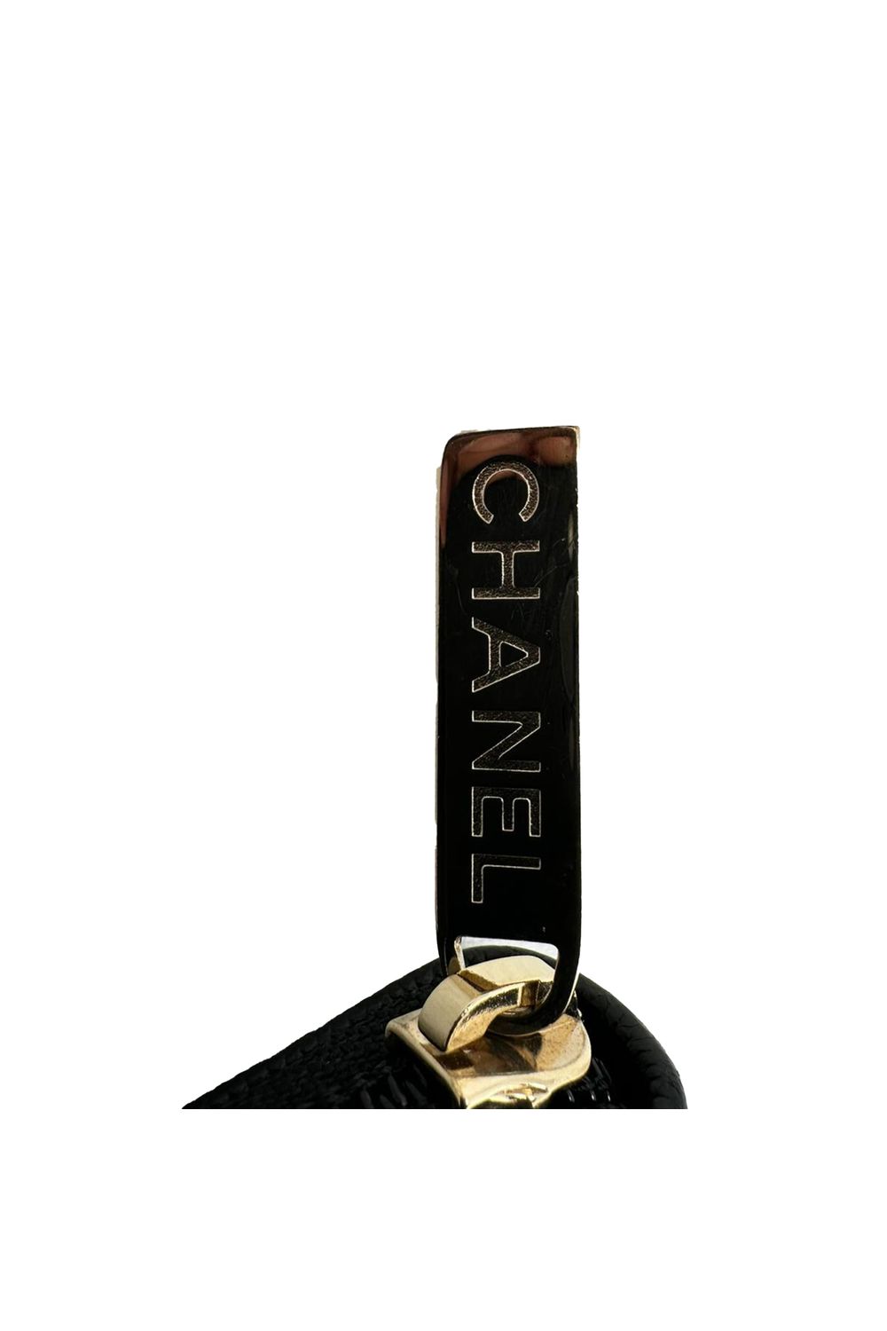 Chanel Timeless CC Zipped Long Wallet in Black Caviar Leather